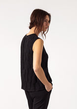 Load image into Gallery viewer, Zip Back Circle Blouse in Black