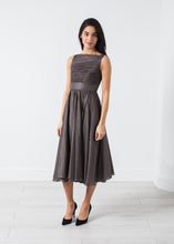 Load image into Gallery viewer, Voile Dress in Grey Pearl