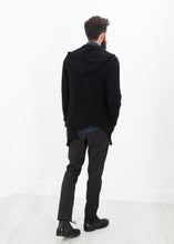 Load image into Gallery viewer, Pill Zip Sweater in Black
