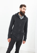 Load image into Gallery viewer, Pill Zip Sweater in Anthracite