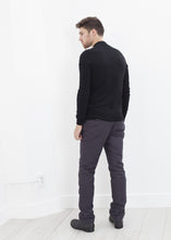 Load image into Gallery viewer, Merino Knit Turtleneck in Black