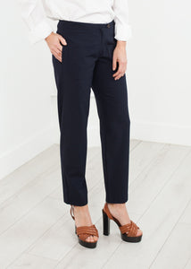Patch Pocket Pant in Navy