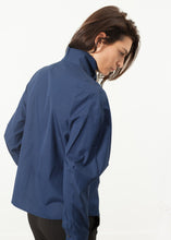 Load image into Gallery viewer, Full Collar Poplin Blouse in Navy