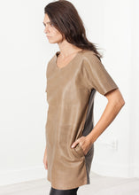 Load image into Gallery viewer, Leather Front Tunic