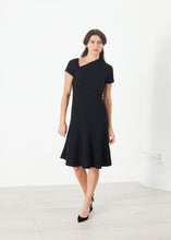 Load image into Gallery viewer, Lined Silhouette Dress in Black