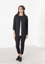 Load image into Gallery viewer, Unbalanced Cardigan in Black