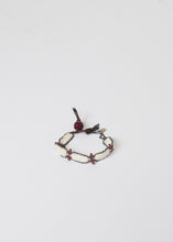 Load image into Gallery viewer, Garnet Bracelet in Frothy Pearl