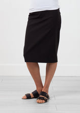 Load image into Gallery viewer, Long Pencil Skirt in Black