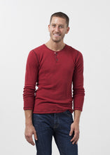 Load image into Gallery viewer, Two Button Henley