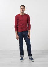 Load image into Gallery viewer, Two Button Henley