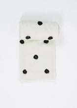 Load image into Gallery viewer, Cashmere Dot Shawl in Black/White