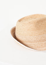 Load image into Gallery viewer, Washboard Hat in Straw/White