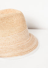 Load image into Gallery viewer, Washboard Hat in Straw/White
