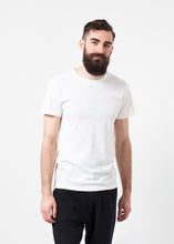 Load image into Gallery viewer, Comfort Tee in White Wool Blend